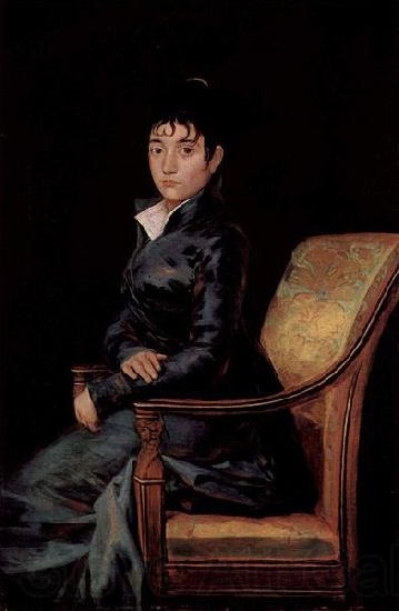 Francisco de Goya Portrat der Dona Teresa Sureda Norge oil painting art